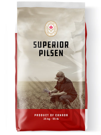 Canada Malting Co. Superior Pilsen Malted Grain 55lb Bag
