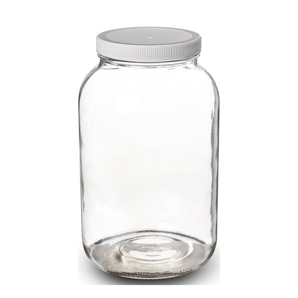 1 Gallon Jar Wide Mouth W/ Metal Lid