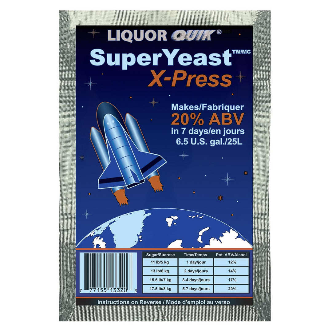 LiquorQuik® SuperYeast X-press