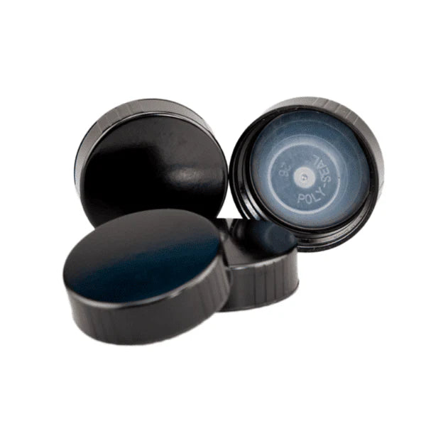 Black Polyseal Cap 38mm