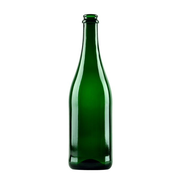 750ML Sparkling Bottles - Green