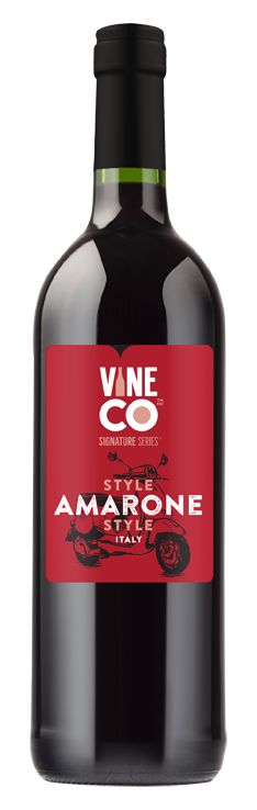 VineCo Signature Series Amarone Style Wine Kit - with grape skins (Italy)