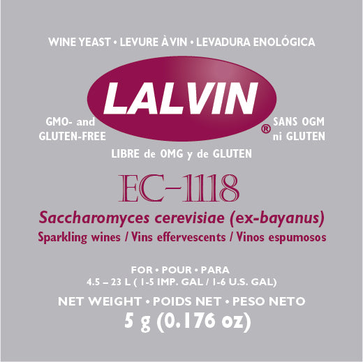 Lalvin EC-1118 Yeast