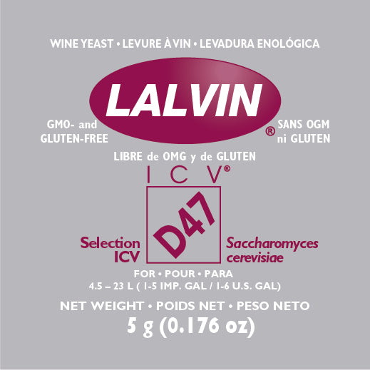 Lalvin ICV-D47 Yeast