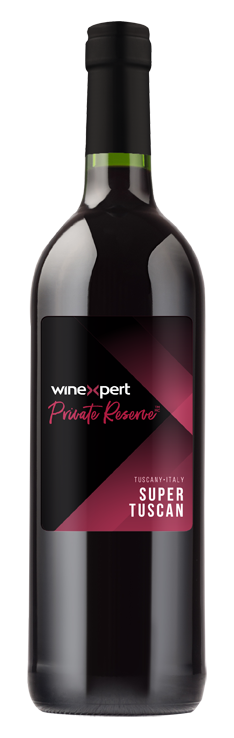 Winexpert Private Reserve Super Tuscan Style Wine Kit – with grape skins (Italy)
