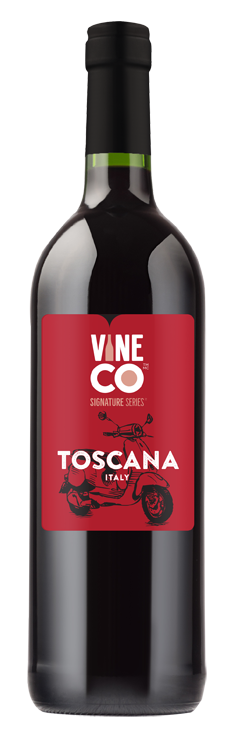 VineCo Signature Series Toscana Wine Kit - with grape skins (Italy)