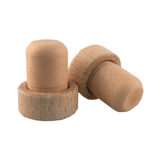 Synthetic T-Cork with Wood Top #9