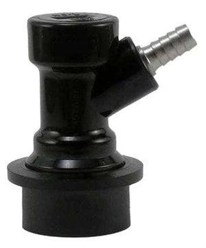 Black Liquid Ball Lock 1/4" Barb