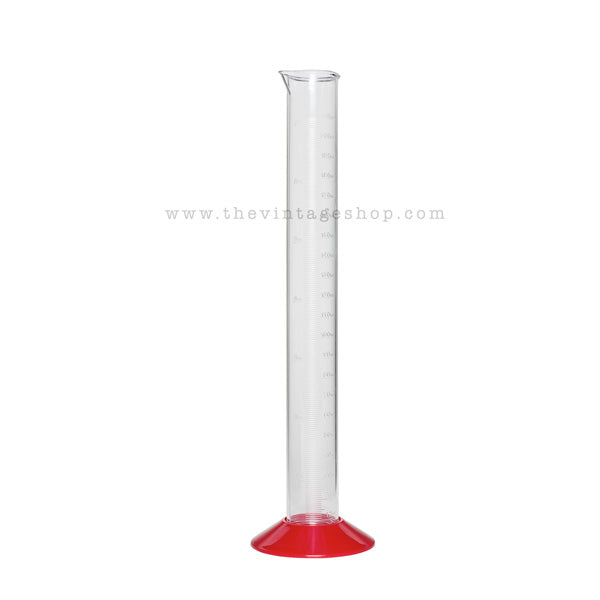 12" Testing Jar with Screw Off Base
