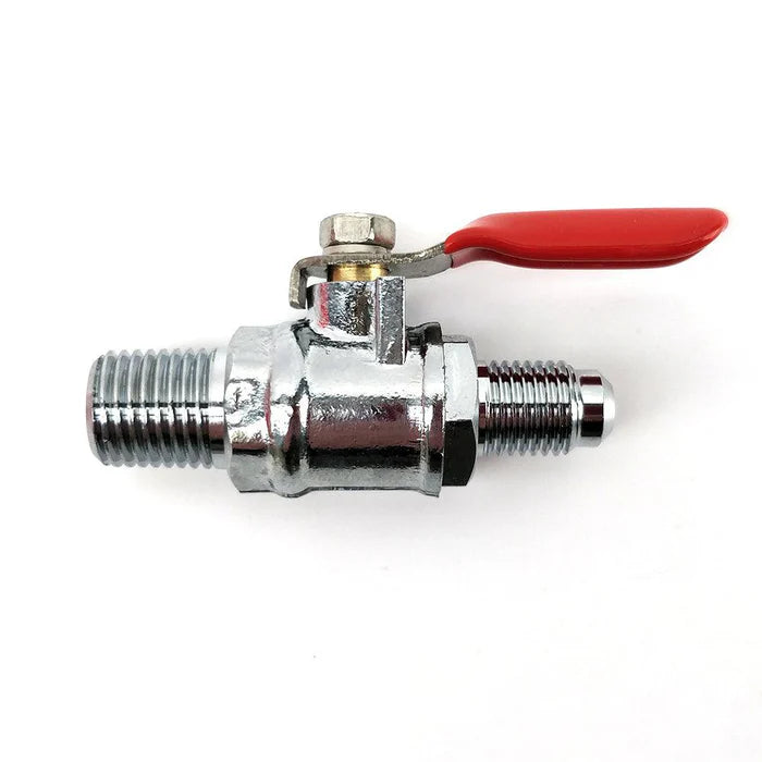 1/4" NPT x MFL Threaded Ball Valve with Check Valve