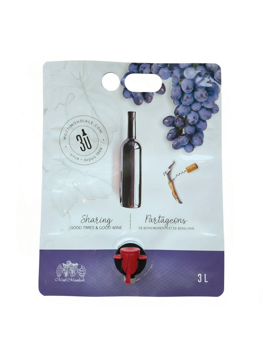 Poche distributrice de vin (plusieurs tailles)