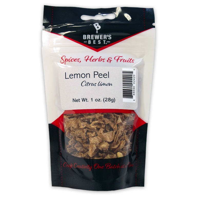 Brewer's Best Dried Lemon Peel