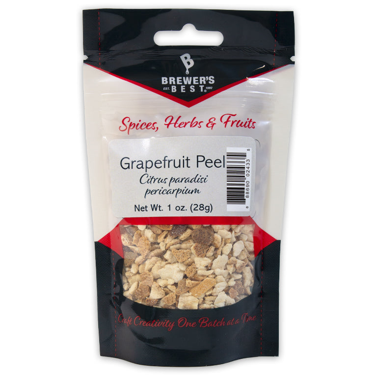 Brewer's Best Dried Grapefruit Peel