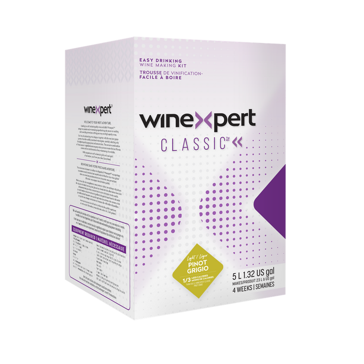 Winexpert Classic Light Pinot Grigio Wine Kit