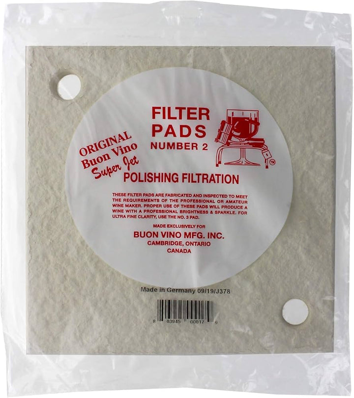 Buon Vino Super Jet Filter Pads