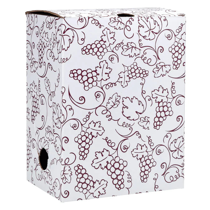 5L Wine Box with Vine Pattern