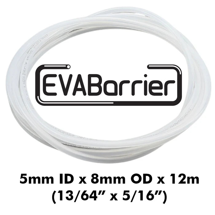 EVABarrier 5mm ID x 8mm OD x 12m Roll - Double Wall EVA