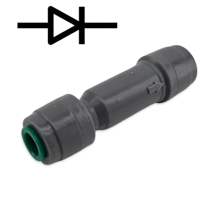 1/4” Female x 1/4” Female One Way Check Valve (Gas/Water)