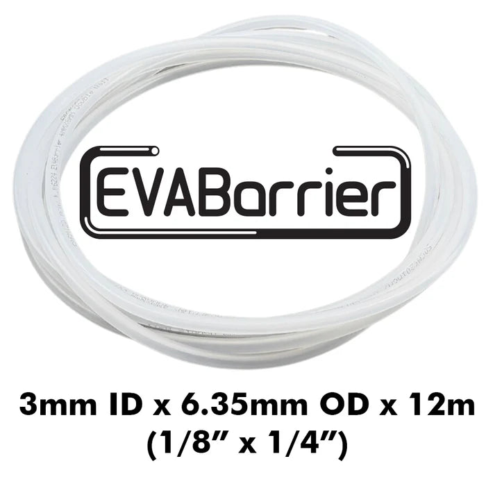 3mm (1/8") ID x 6.35mm (1/4") OD x 12m Roll - Double Wall EVA