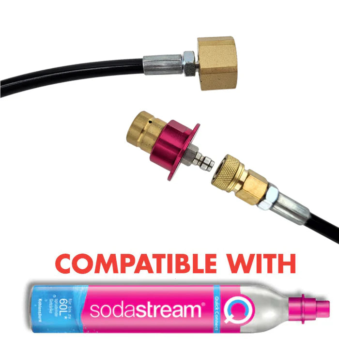 36" Quick Disconnect Sodastream Adapter Hose