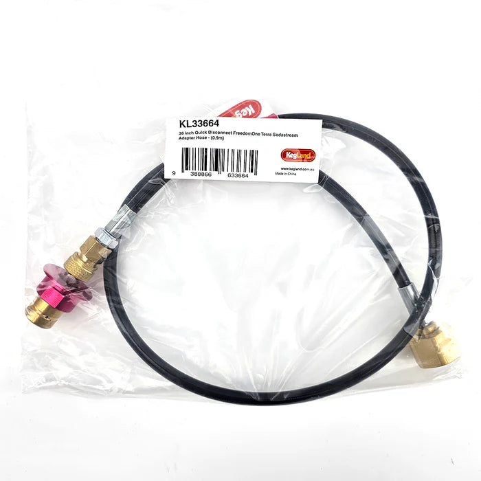 36" Quick Disconnect Sodastream Adapter Hose