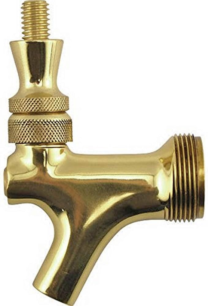 Polished Brass Beer Faucet