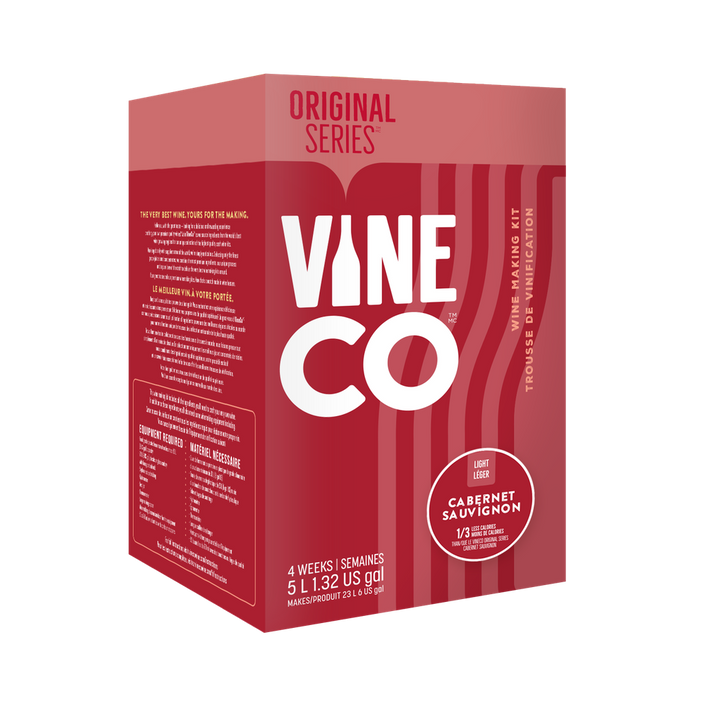 VineCo Original Series Light Cabernet Sauvignon Wine Kit