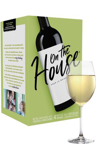 On The House Sauvignon Blanc Style Wine Kit