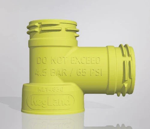 Carbonation Cap Tee Adapter