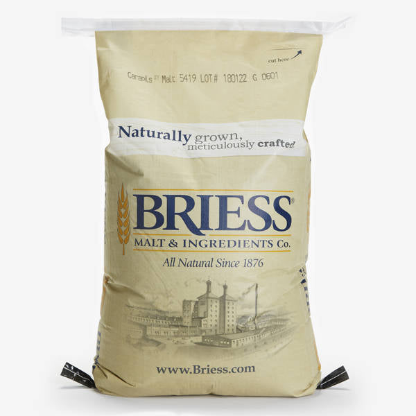 Briess 2 Row Carapils Malted Grain 50lb Bag