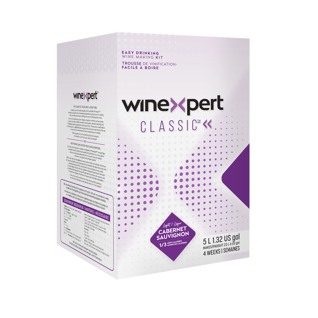 Winexpert Classic Light Cabernet Sauvignon Wine Kit