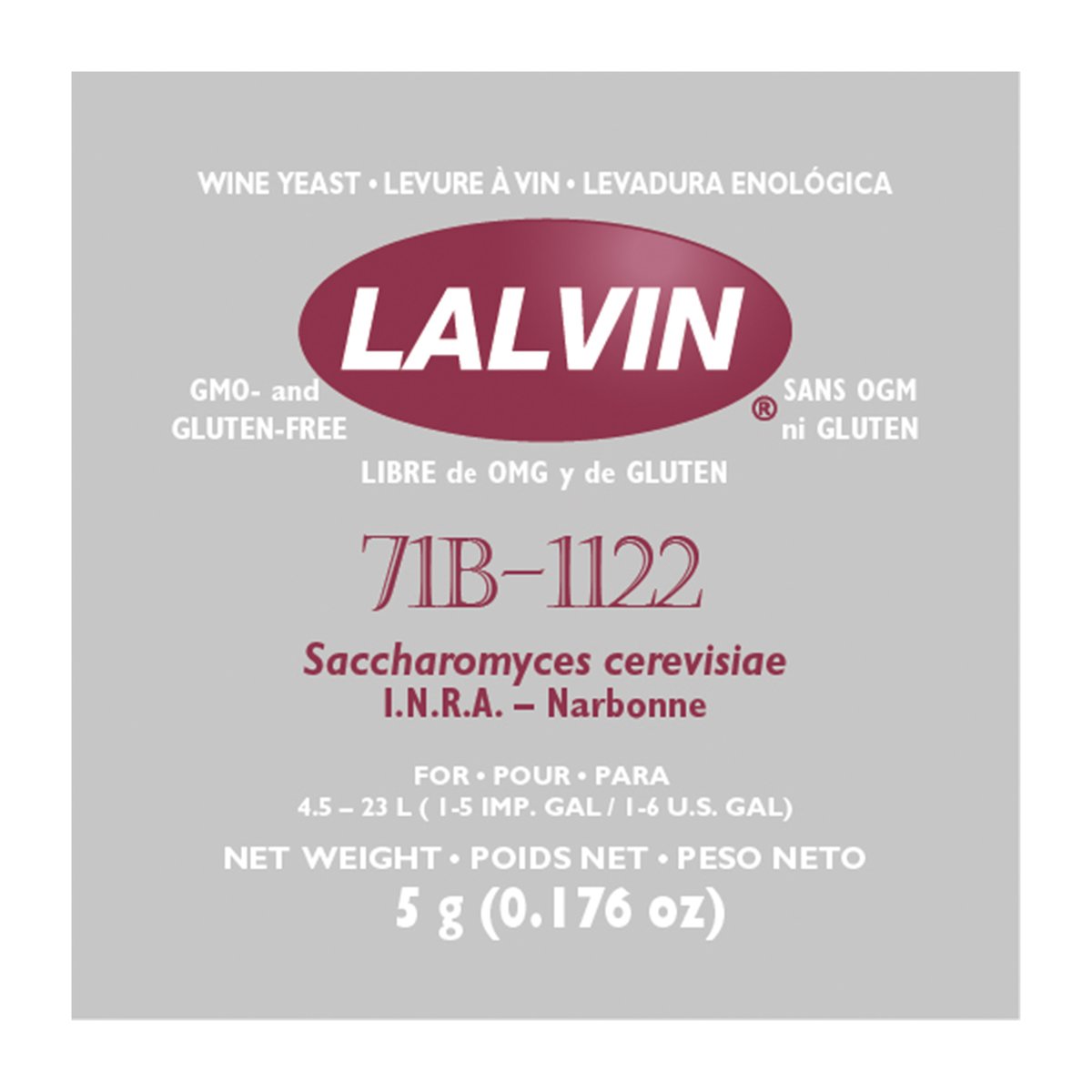Lalvin 71B-1122 yeast