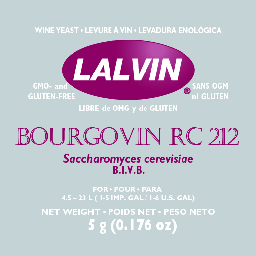 Lalvin RC-212 yeast