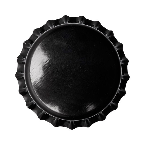 26mm Crown Caps Oxy-Scavenger Black