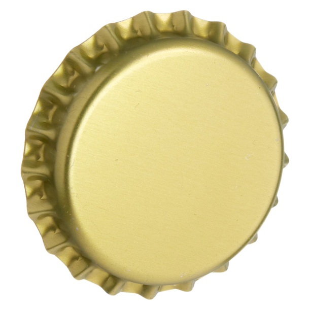 26mm Crown Caps Oxy-Scavenger Gold