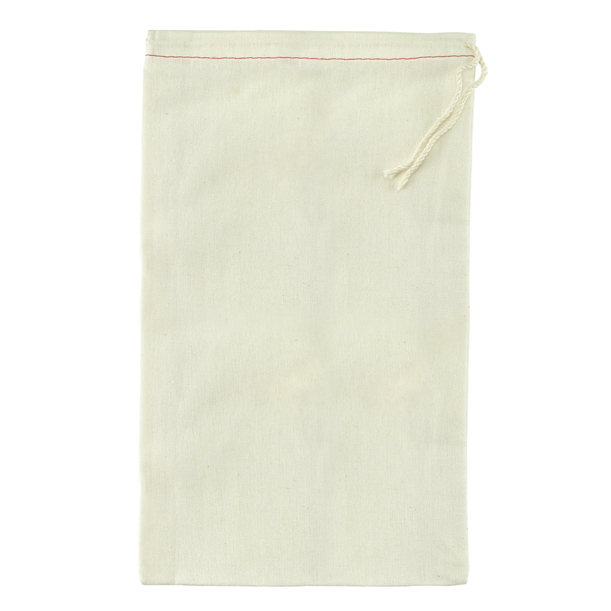 Steeping Bag W/Drawstring (12″x16″) 100% Cotton